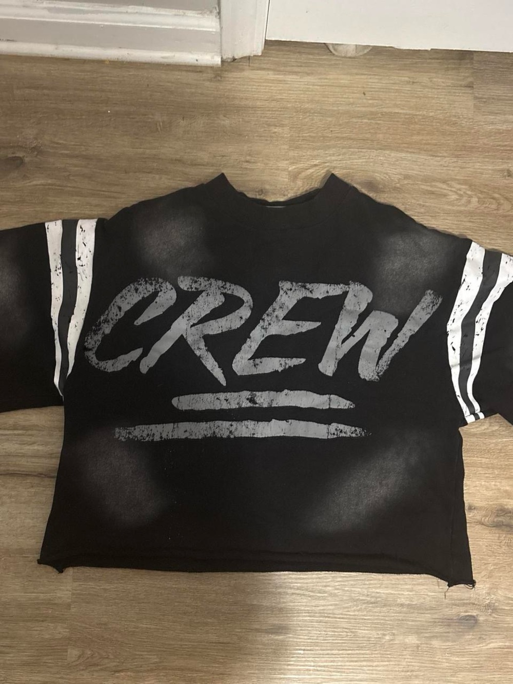 Crew Graphic Short Sleeve Tee - Black
